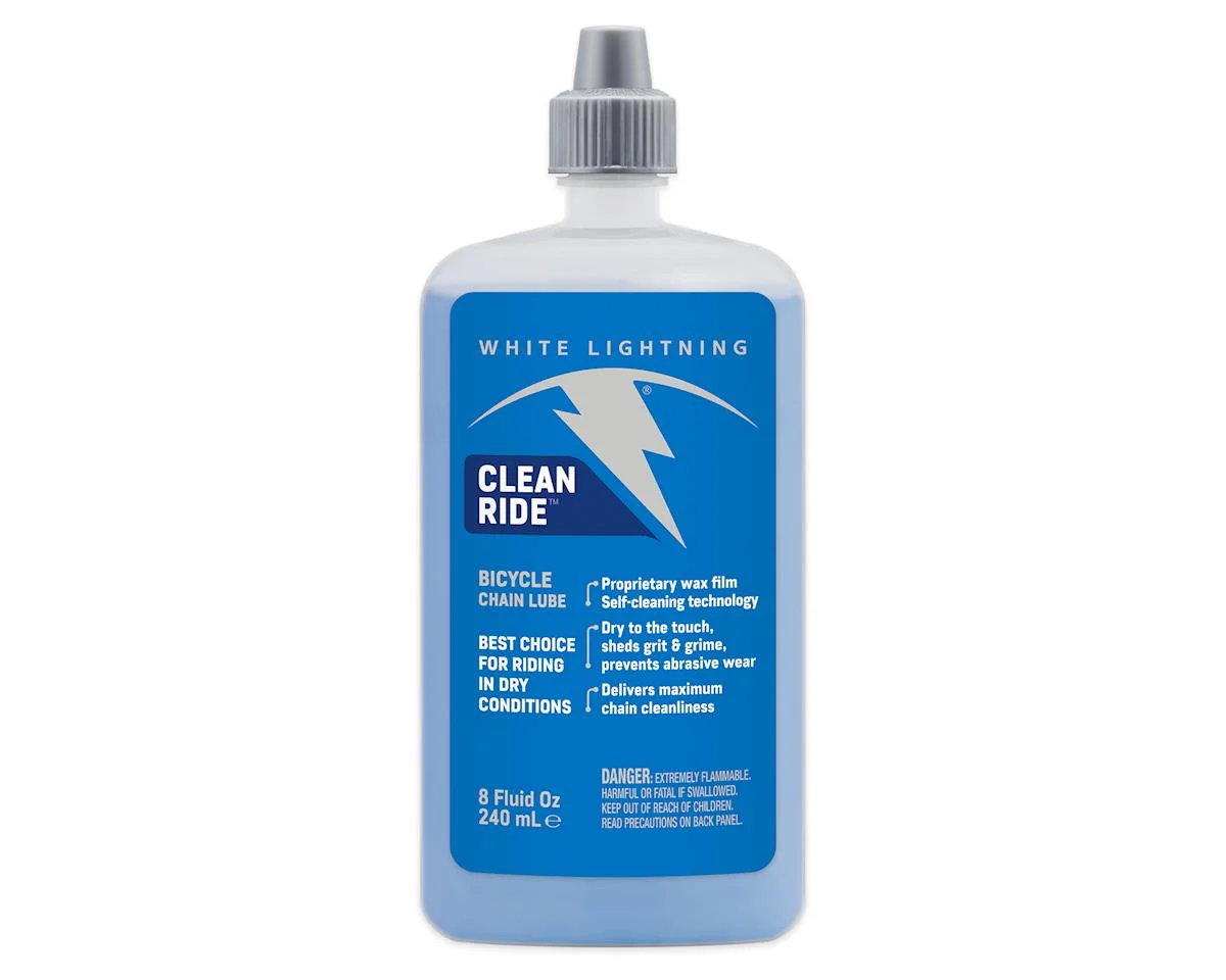 White Lightning Clean Ride Chain Lube (Bottle) (8oz)